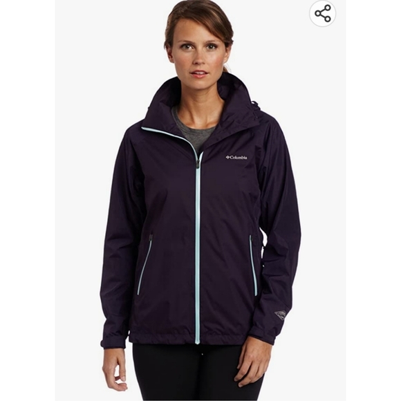 Columbia Jackets & Blazers - Columbia Women's Hot Thought Jacket Omni Heat Omni Tech Dark Plum Size XL